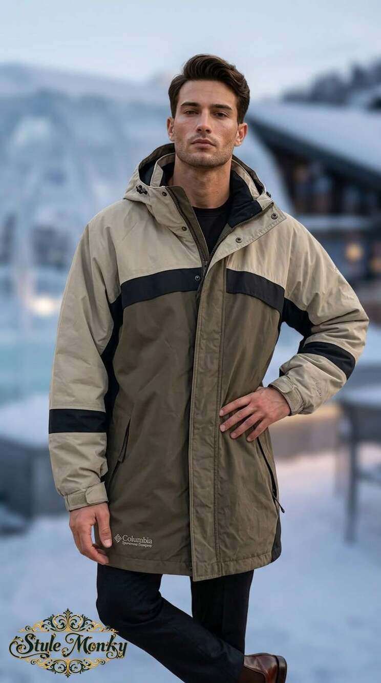 Columbia Hooded Jacket in size L